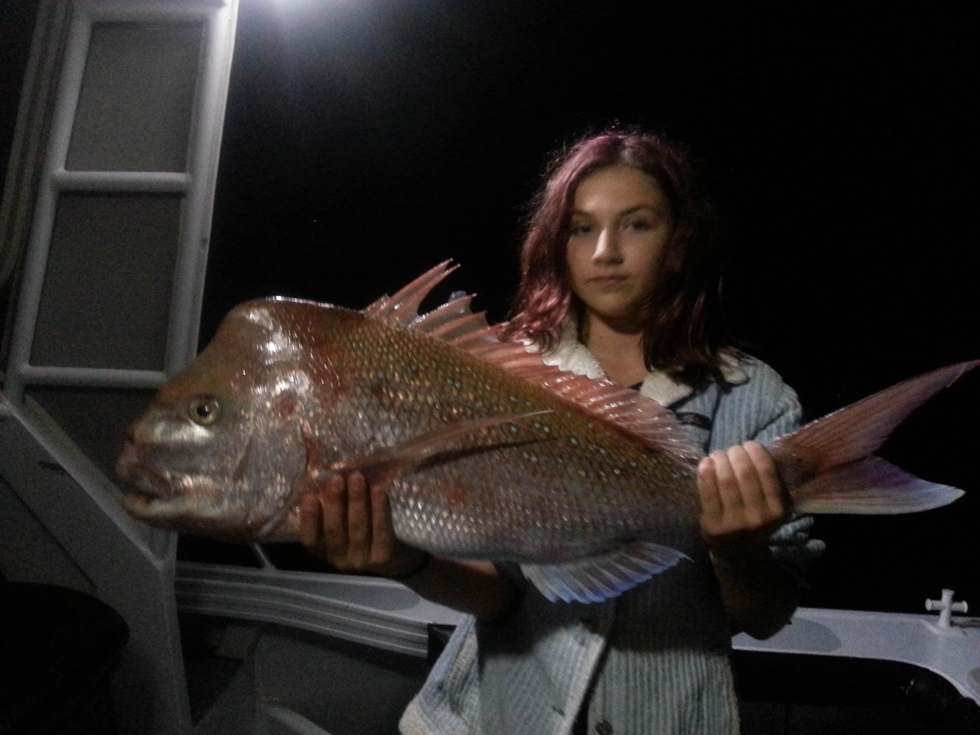 steffys first snapper 6.1