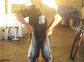 2 salmon I caught last weekend, Canal rocks