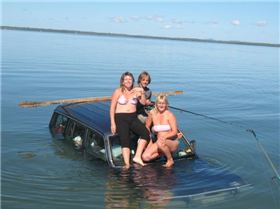 forgot where the bardge to fraser island was