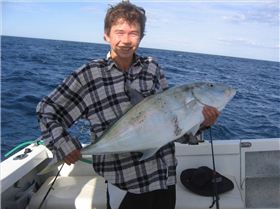 big trevally on 2kg line