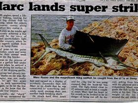 Sailfish i caught from the cliffs of steep point over 10 years ago