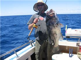 14 kg fish on light gear