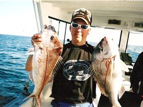 some nice snapper caught on our shark bay trip