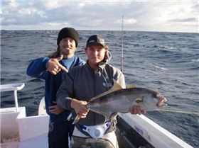 same day as the tornado we were fishing near 