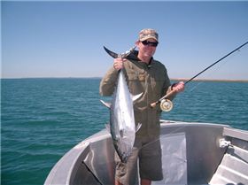 greenleaders first longtail tuna on fly