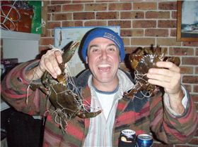 Me mate WELSHY with a few muddys.2am Smashed