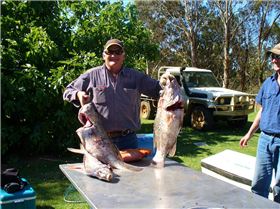 BL HOLDING HIS DECKY\`S  FISH