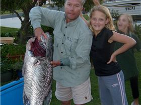 Top day fishing and Grace had fun to