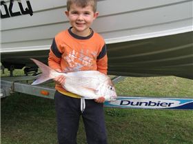 Maxs first big snapper