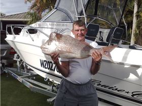 second fish in new boat