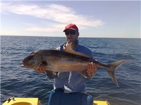 Caleb and his Sampson Fish