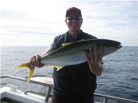 Kingy's on the bite.