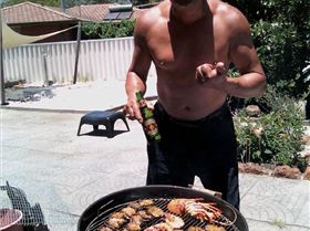 last day of abalone season at harry's cafe