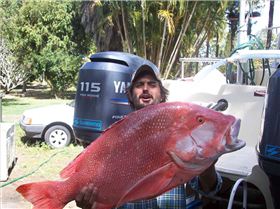 James with a nice red