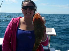 Jen`s Flathead she caught