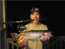 my biggest rainbow trout yet (41cm)