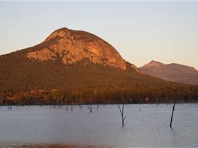 view from the front deck