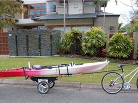 The Quiver Kaddy converts to carry any water craft