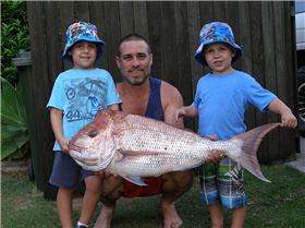 9.1kg Moreton Bay Schnapp!