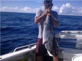 Chris's fishing boat