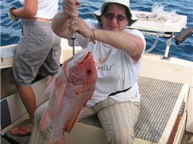 Who said grannies can't catch fish??