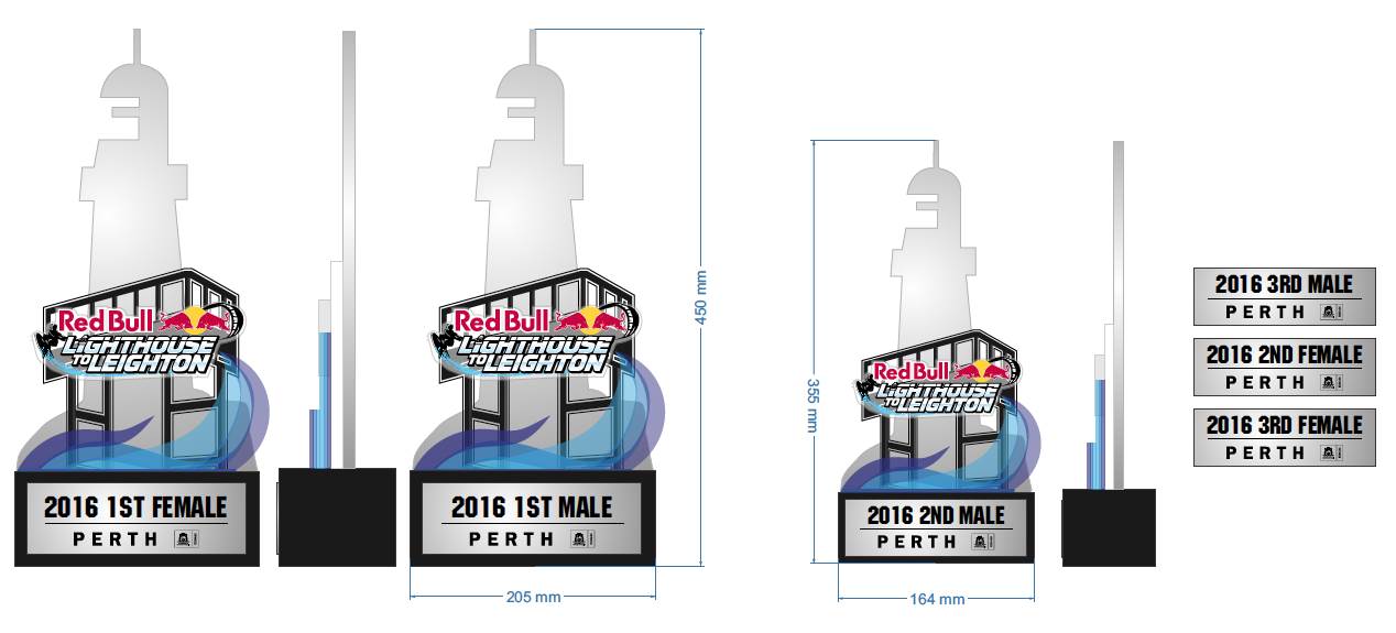 L2L 2016 Winners Trophies