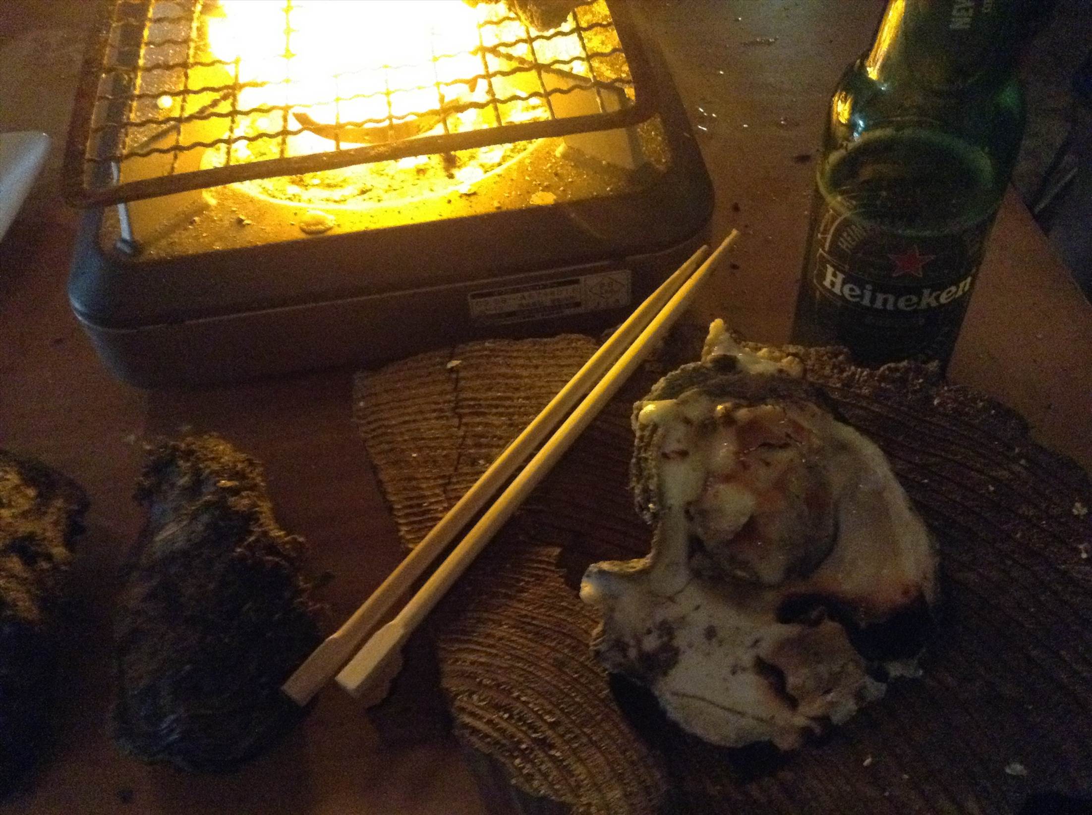 today's harvest off the rocks