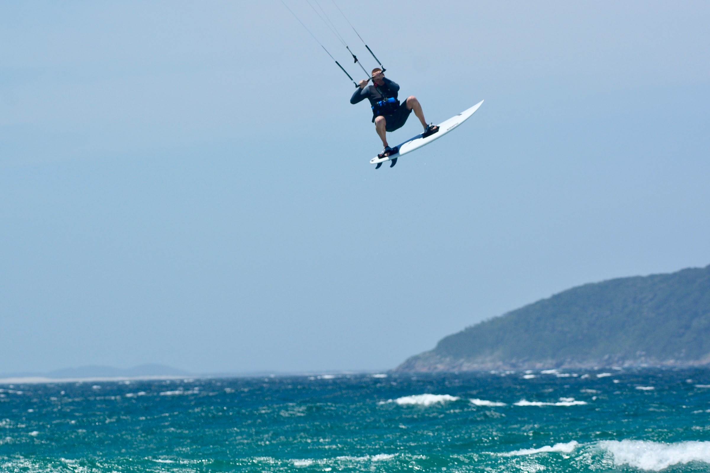 Johno's mate at Fingal Spit