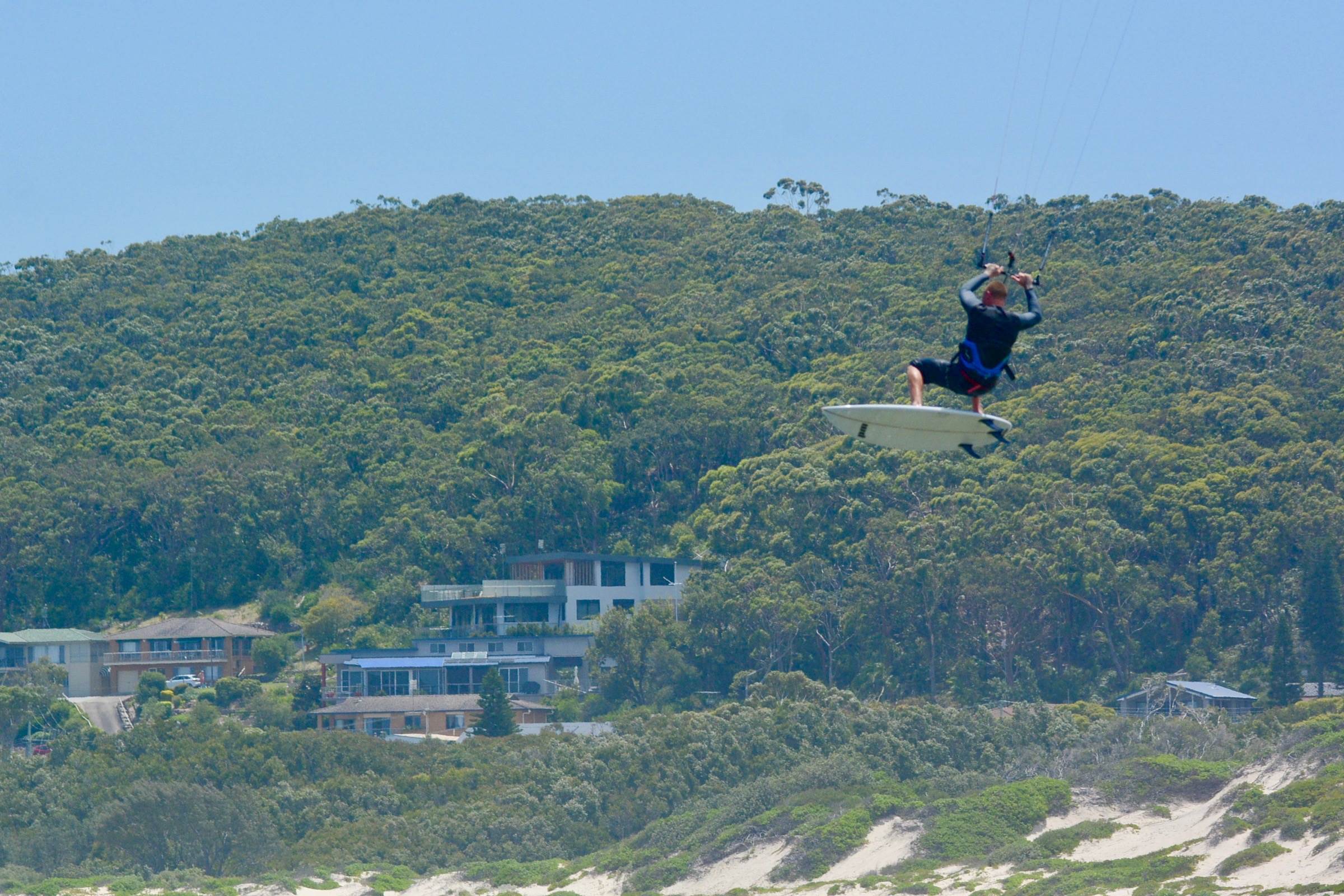 Johno's mate at Fingal Spit