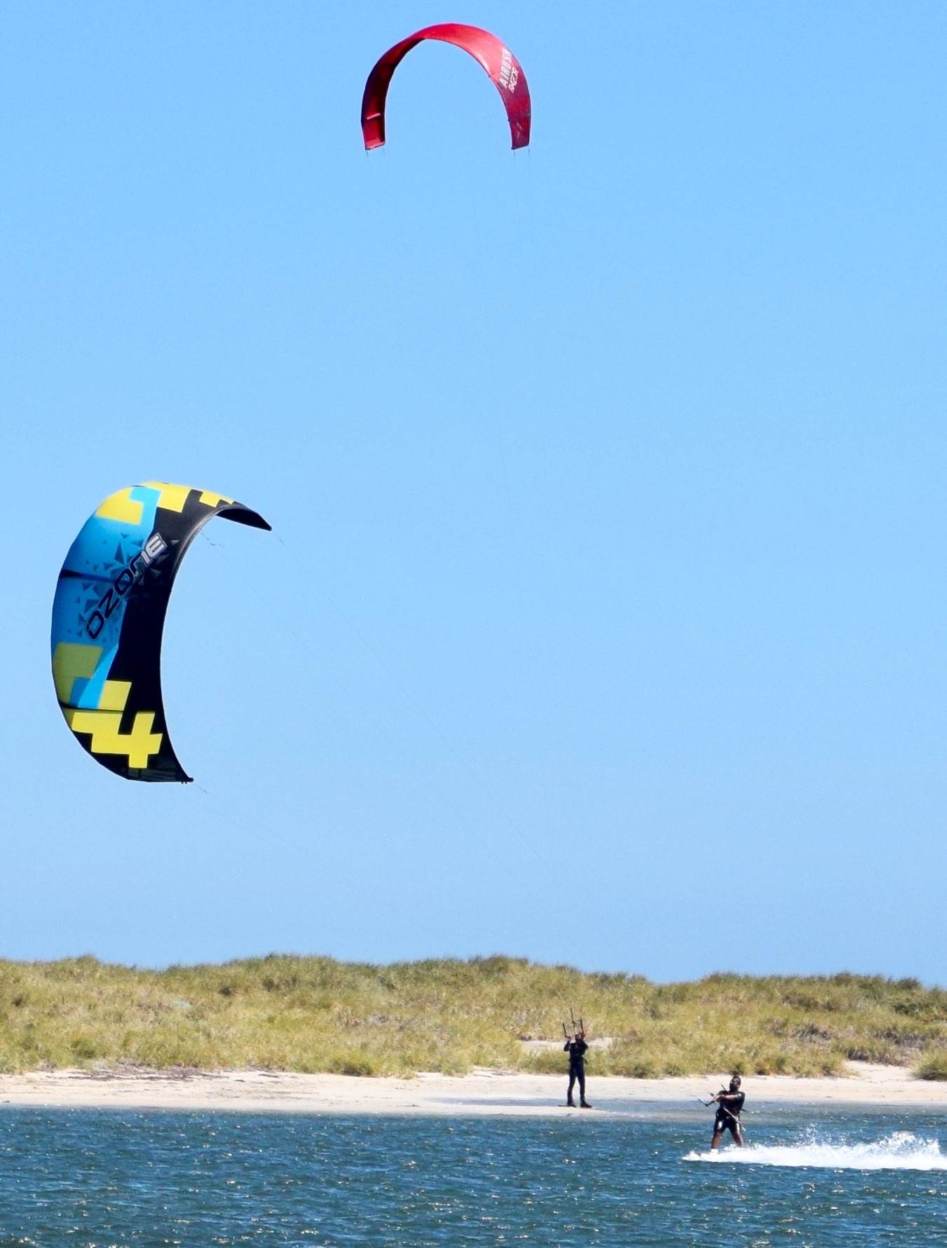 Kitesurfers at Safety Bay 26th February 2017