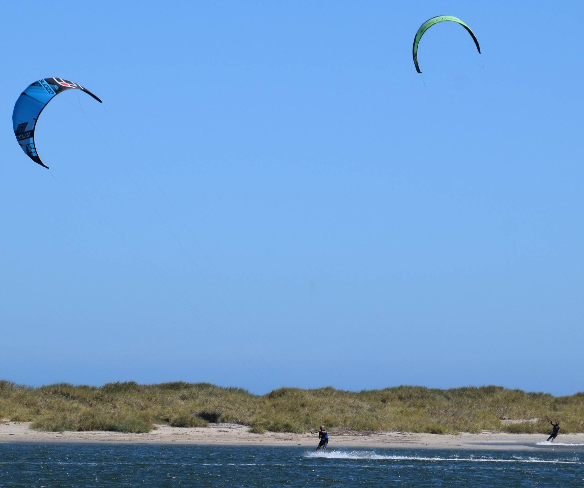 Kitesurfers at Safety Bay 26th February 2017