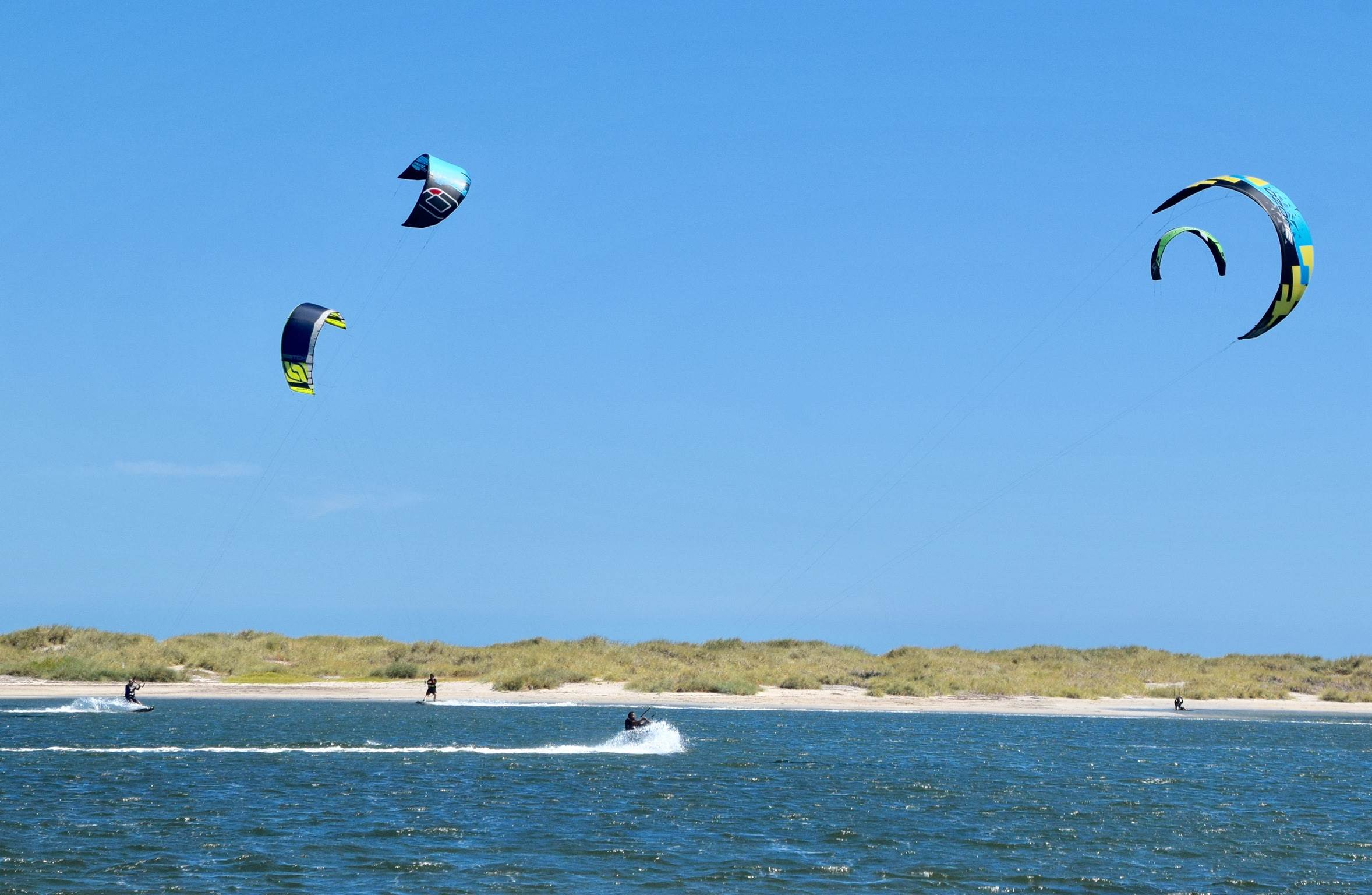 Kitesurfers at Safety Bay 26th February 2017
