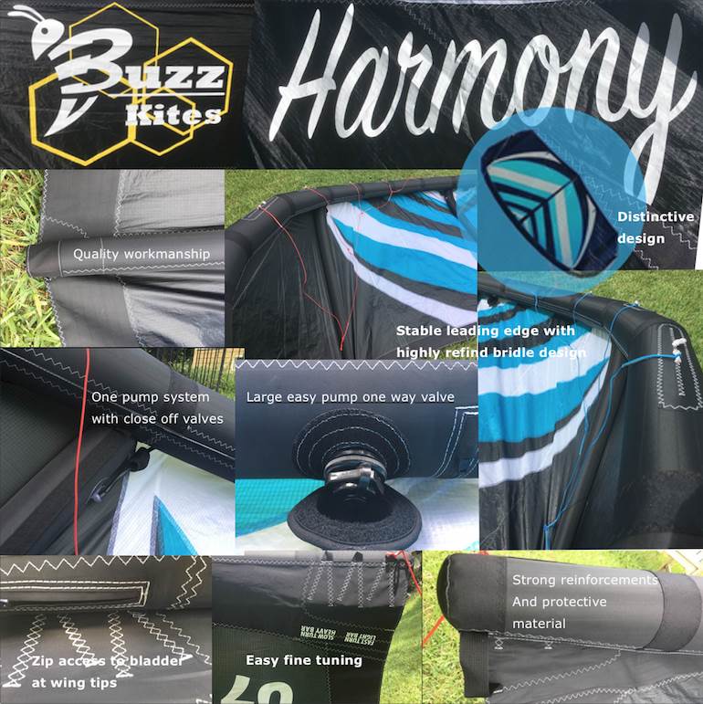 Buzz Kites close up