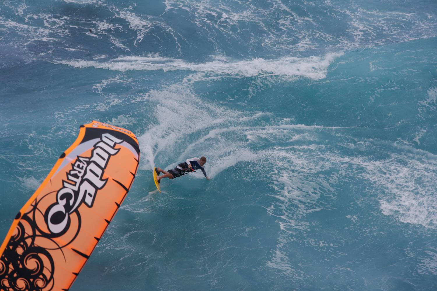 Will James on a BLADE KITE