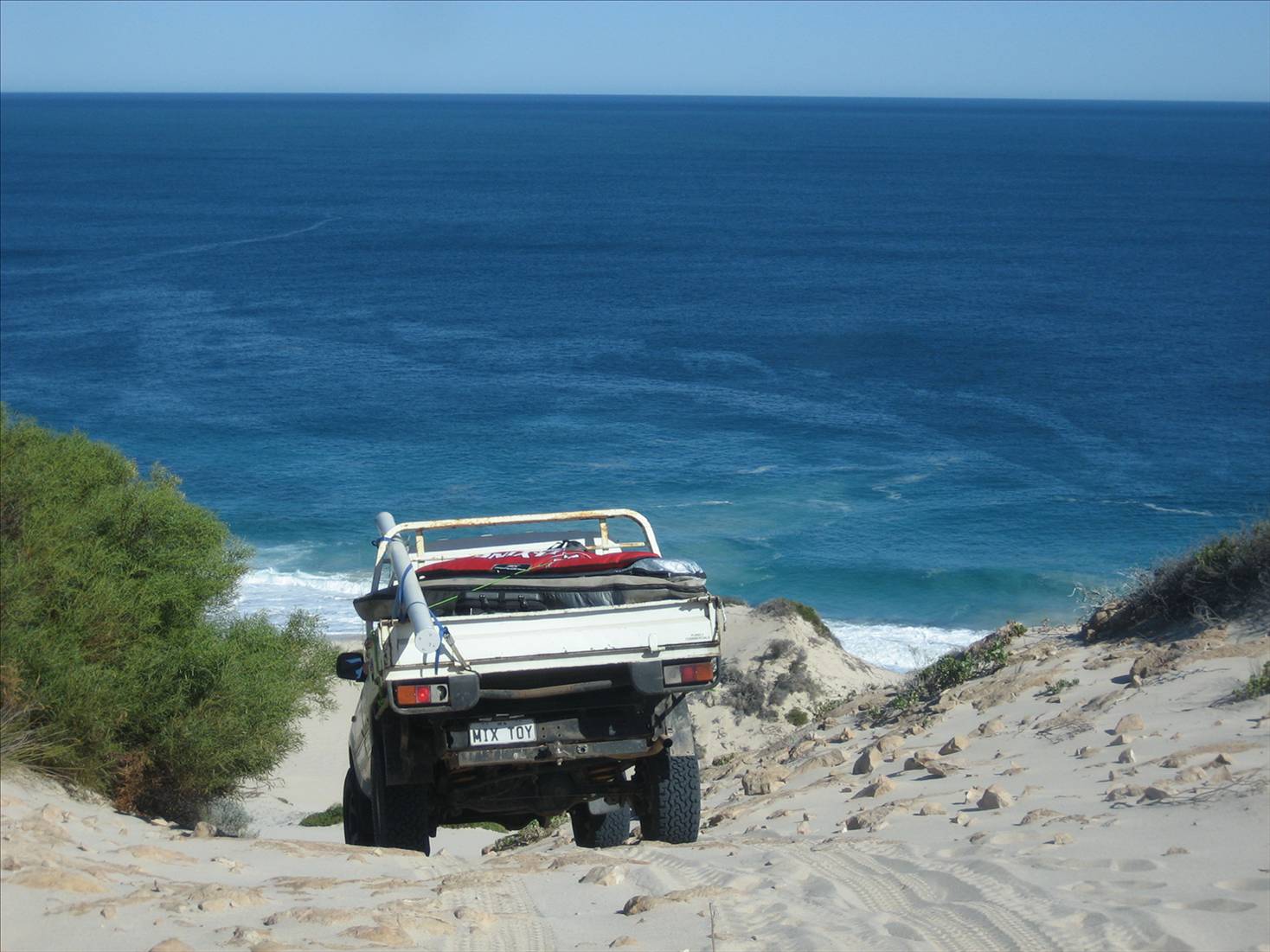 Approaching from the North