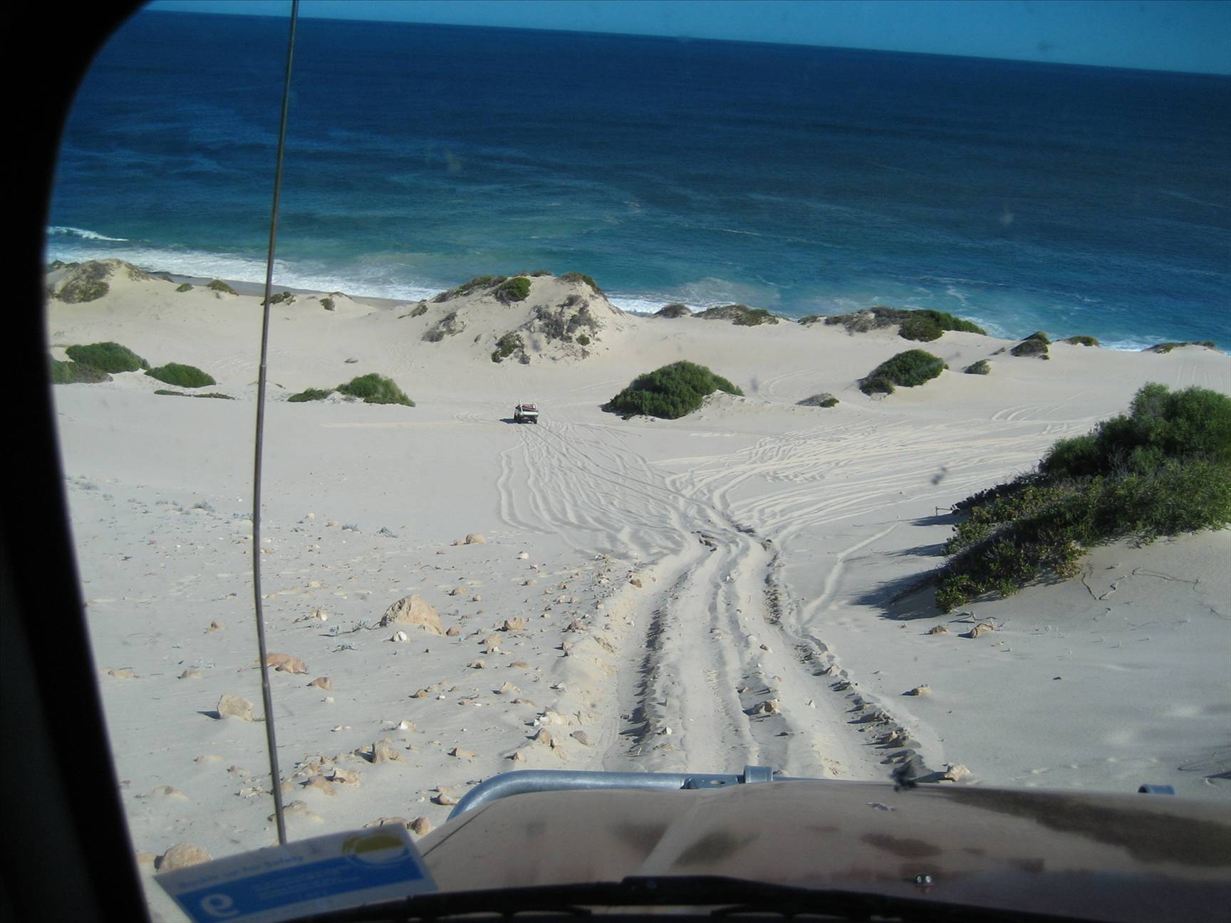 Approaching from the North