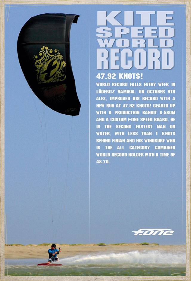 47.92 Knt Speed record