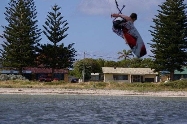 bradley melville pushing it on the new flexifoil fusion 2
