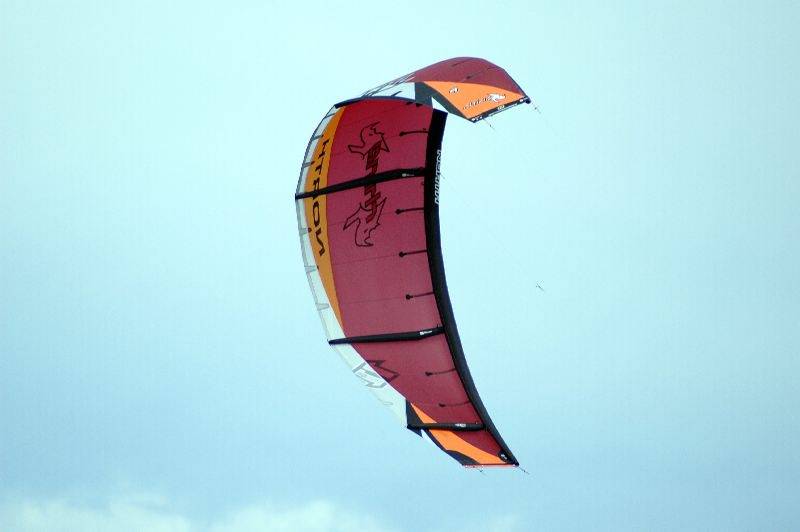 Kitesurfing the sandbar at Safety Bay