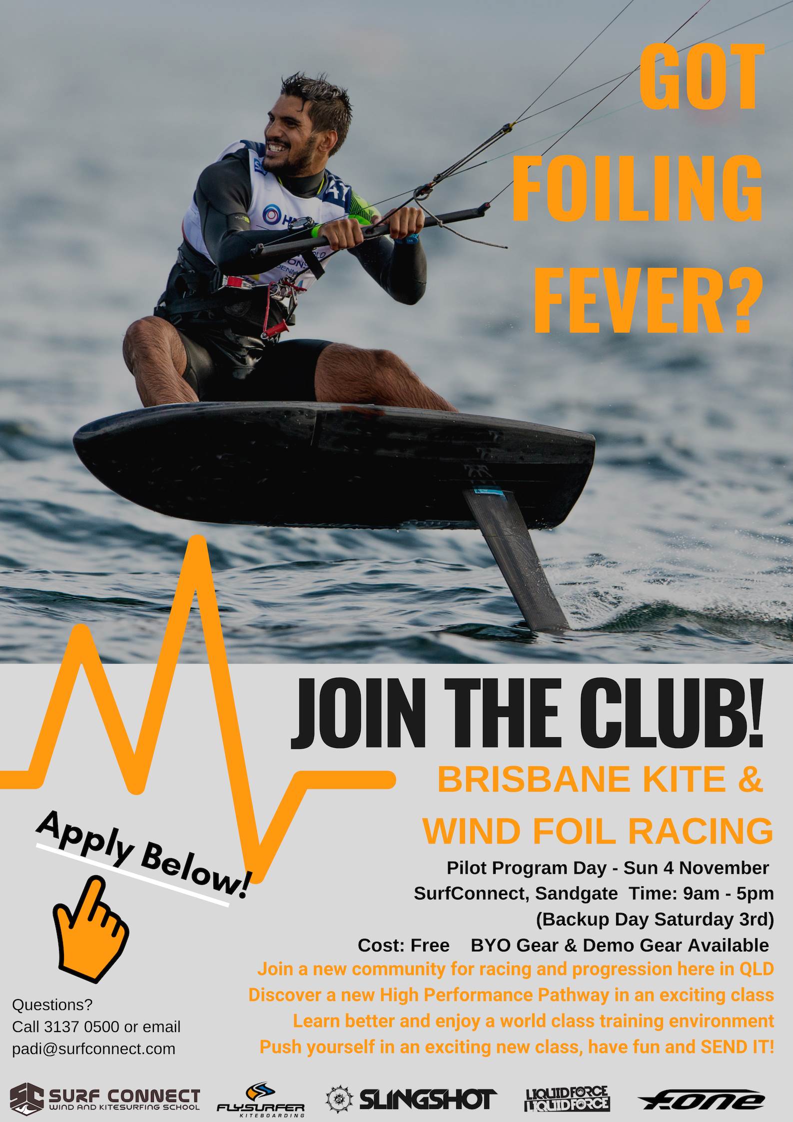 Brisbane's Kite & Wind Foil Racing Club