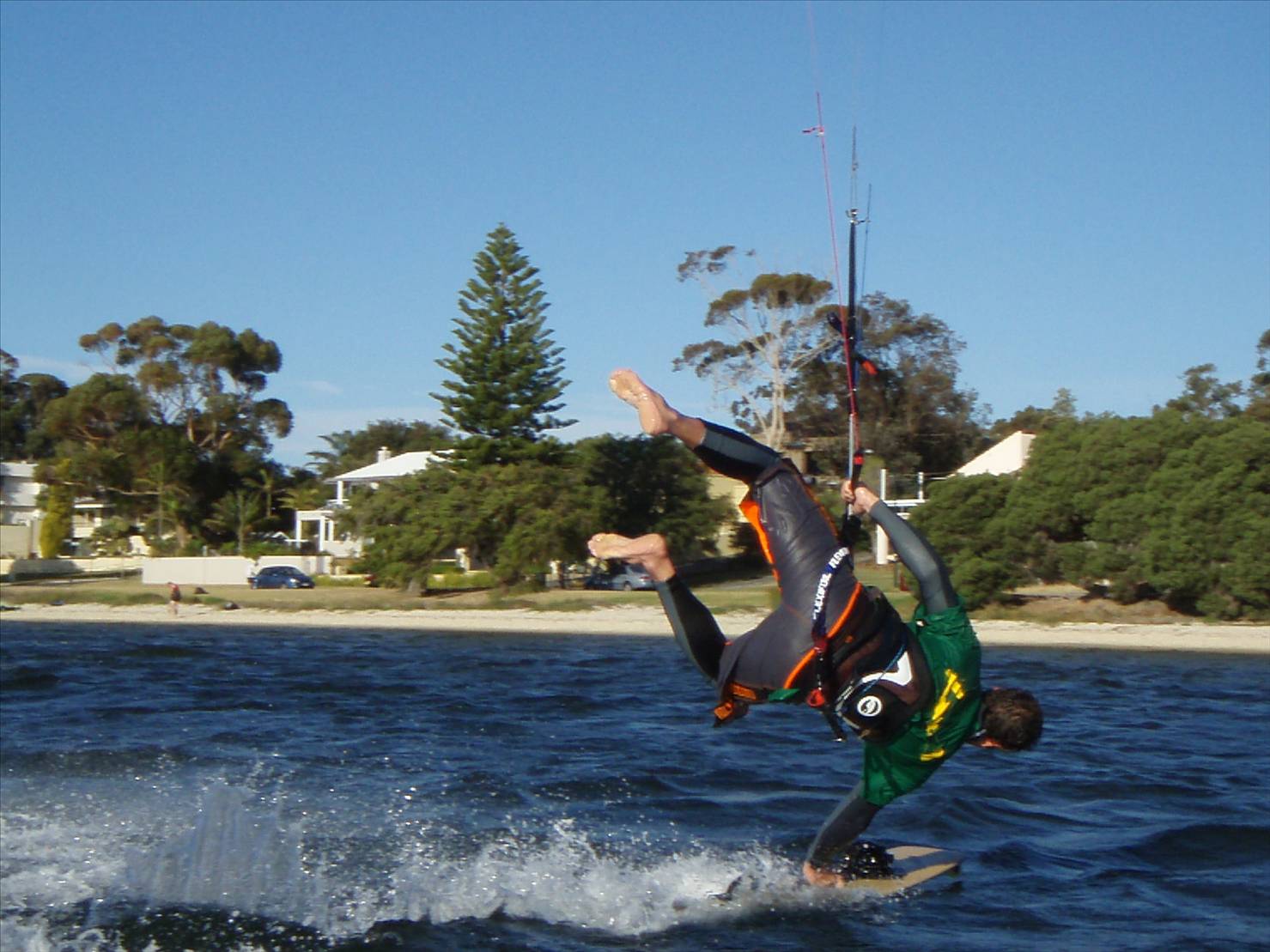 Who needs legs to kite?