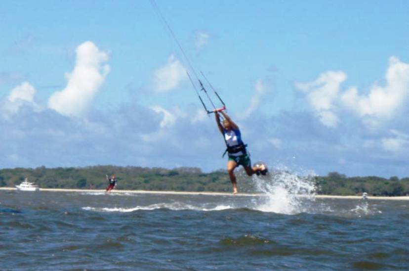 Ang,Jase at Shearwater, just stretchin