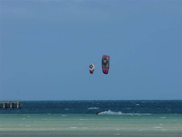 Moonta bay 15-20knt session  13/1/08