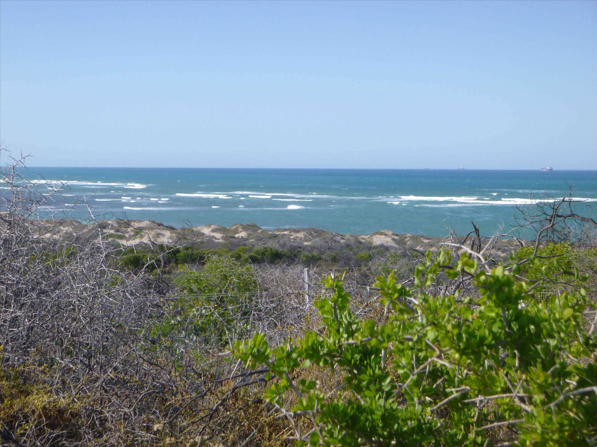Geraldton oakagee bay .... not here for a port