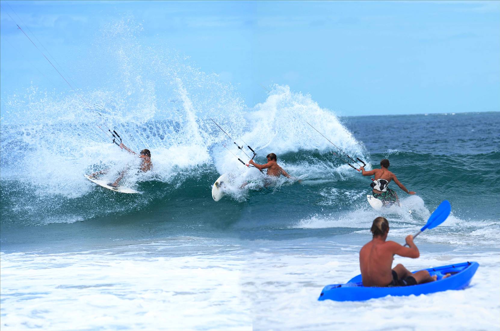 Kyron Rathbone strapless surfboard