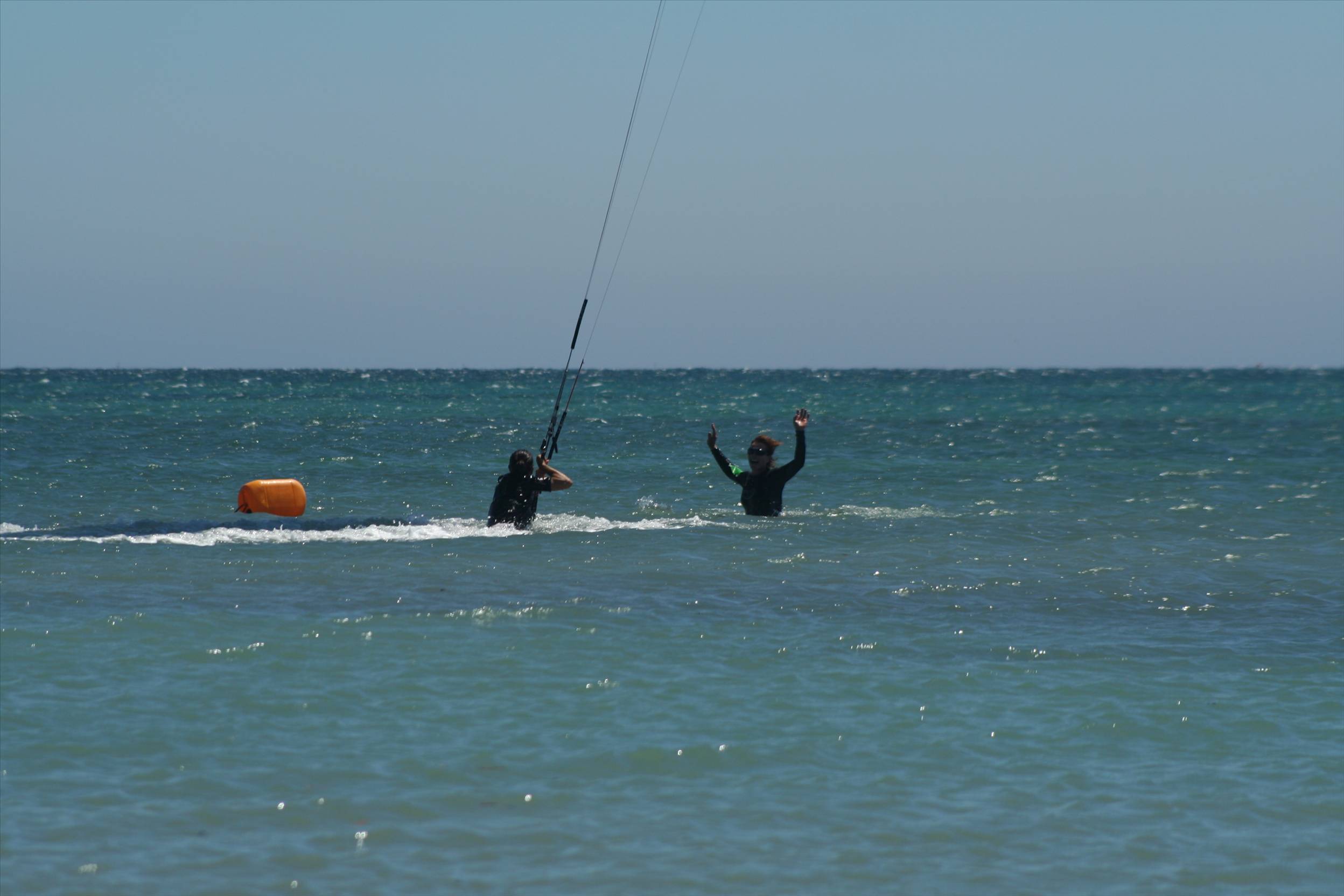 Kite X - Chrissy dragging out to Sue