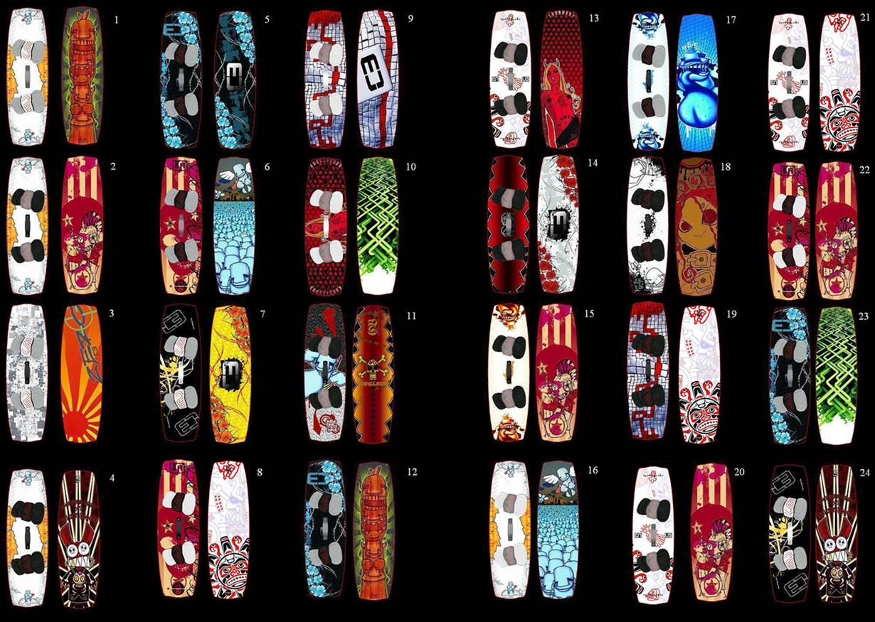 Decisions decisions. Which cardboard design combo 