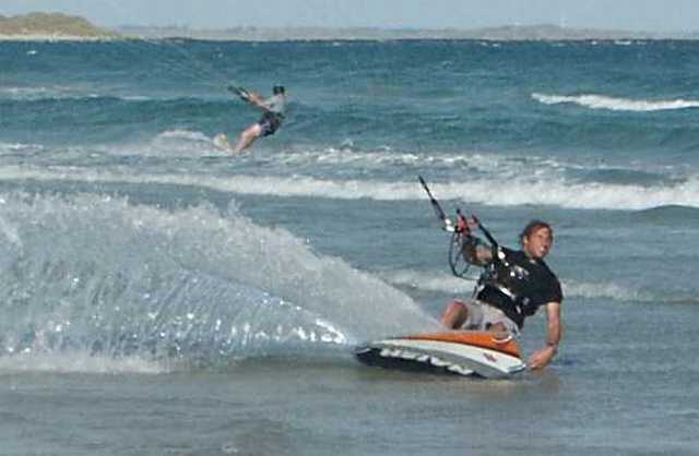 one Large in the shallows