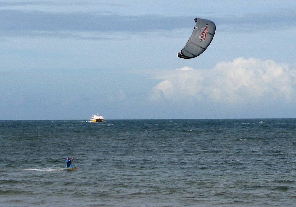 Tai Lewis riding Magnetic Island
