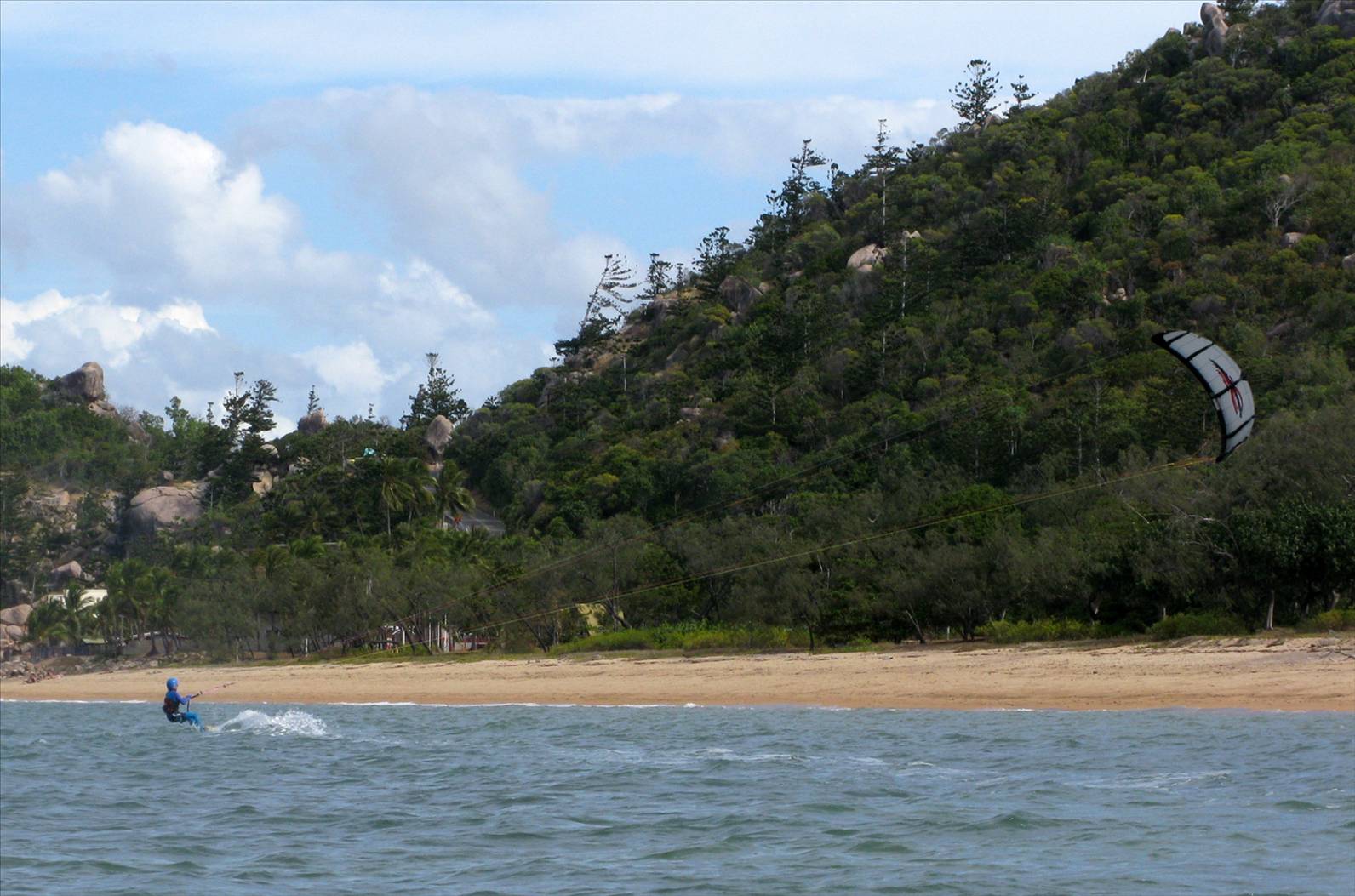 Tai Lewis riding Magnetic Island